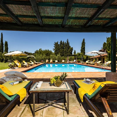 Podere Gregorio | 14th Century Three-House Chianti Estate for 22 with Pool and Cypress Avenue
