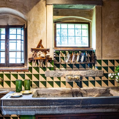 Podere Gregorio | 14th Century Three-House Chianti Estate for 22 with Pool and Cypress Avenue
