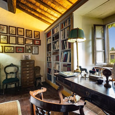 Podere Gregorio | 14th Century Three-House Chianti Estate for 22 with Pool and Cypress Avenue