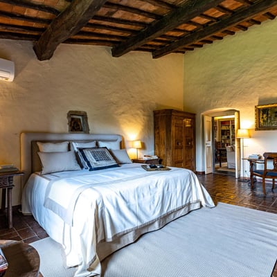 Podere Gregorio | 14th Century Three-House Chianti Estate for 22 with Pool and Cypress Avenue