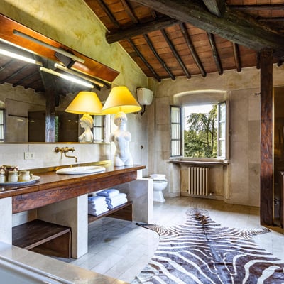 Podere Gregorio | 14th Century Three-House Chianti Estate for 22 with Pool and Cypress Avenue