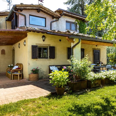 Podere Gregorio | 14th Century Three-House Chianti Estate for 22 with Pool and Cypress Avenue