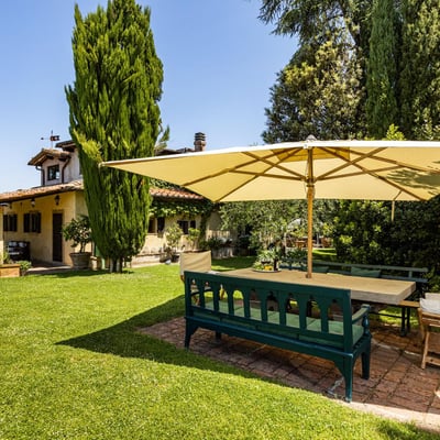 Podere Gregorio | 14th Century Three-House Chianti Estate for 22 with Pool and Cypress Avenue