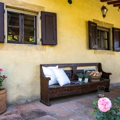 Podere Gregorio | 14th Century Three-House Chianti Estate for 22 with Pool and Cypress Avenue