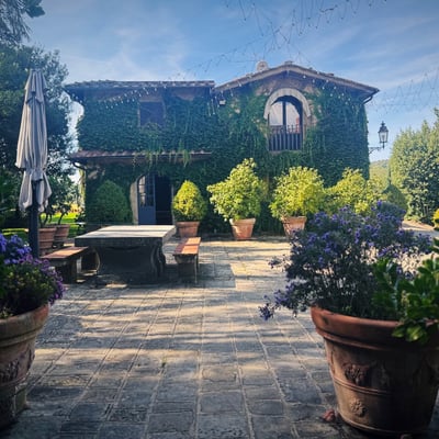 Podere Gregorio | 14th Century Three-House Chianti Estate for 22 with Pool and Cypress Avenue