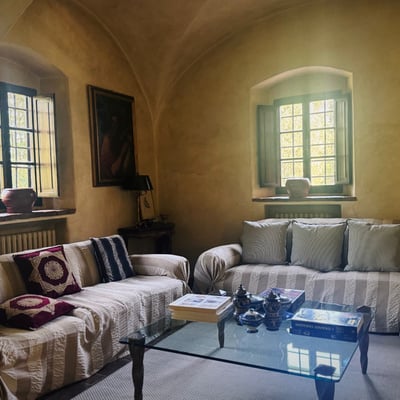 Podere Gregorio | 14th Century Three-House Chianti Estate for 22 with Pool and Cypress Avenue