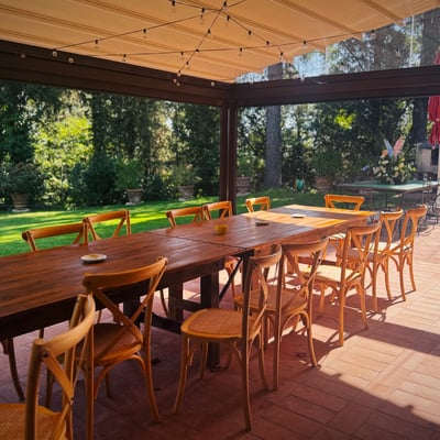 Podere Gregorio | 14th Century Three-House Chianti Estate for 22 with Pool and Cypress Avenue
