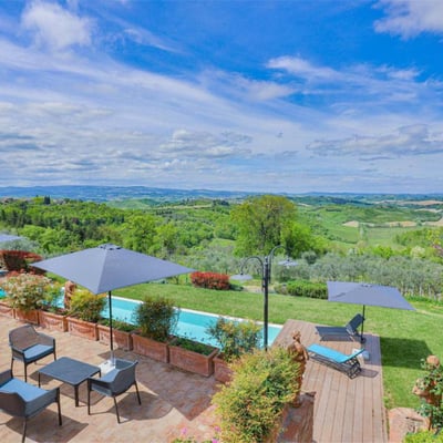 San Martino | Luxury Villa with views of San Gimignano
