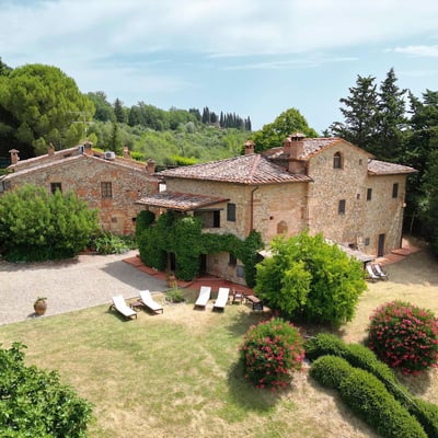 Villa San Donato | A Tuscan Villa for Ten Amid Vineyards and Olive Groves