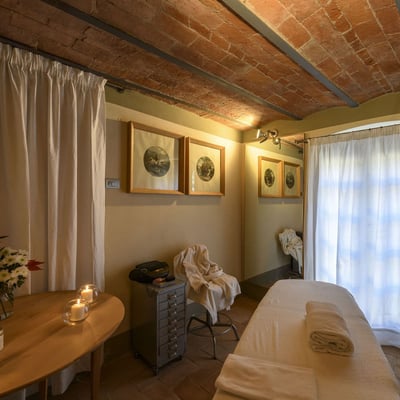 Massage room at Borgo rinnovato