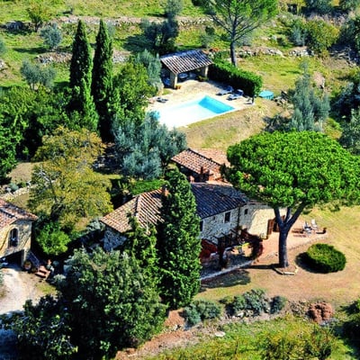 Casa Allioni Villa for 6 in Tuscany