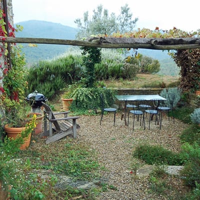 Guardiano: Historic Val di Chiana villa for 5 with pool