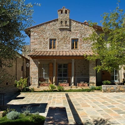 Portico: Villa for 8 with Pool and A/C in Tuscany