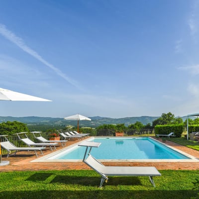 La Selva | Bucine Villa for 20 with sauna and panoramic pool
