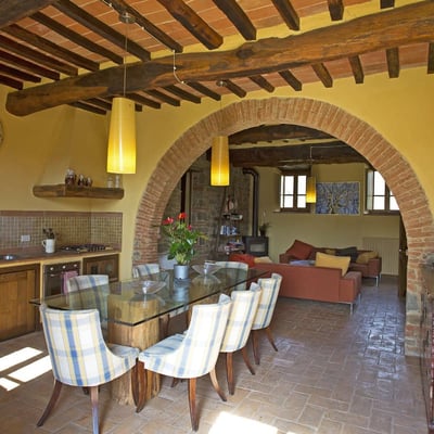 Stalla | Former Stable with Large Kitchen on Historic Estate Near Arezzo