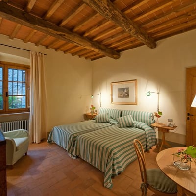 Terrazzino has two twin bedrooms
