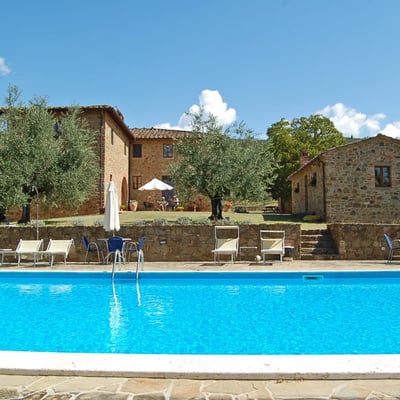 Valdambra | Historic Monastery Farm Estate for 10-16: Three Apartments with Exclusive Pool Near Arezzo