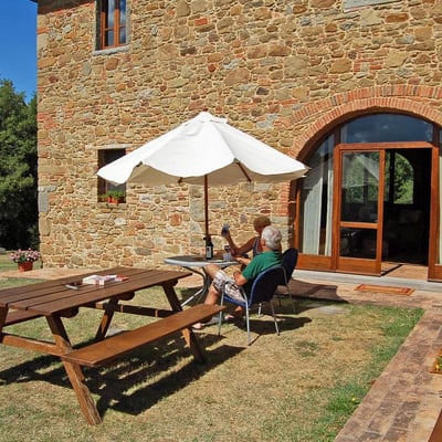 Valdambra | Historic Monastery Farm Estate for 10-16: Three Apartments with Exclusive Pool Near Arezzo
