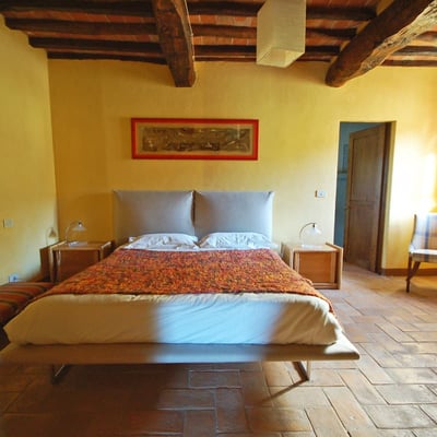 Valdambra | Historic Monastery Farm Estate for 10-16: Three Apartments with Exclusive Pool Near Arezzo