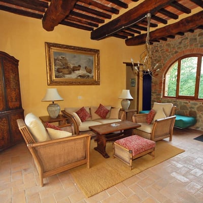 Valdambra | Historic Monastery Farm Estate for 10-16: Three Apartments with Exclusive Pool Near Arezzo