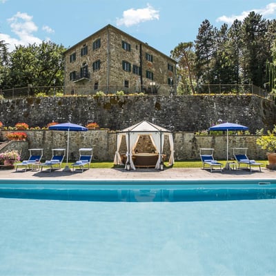 Villa di Monterchi | 18th-Century Palazzo on 60 Acres with Private Lake