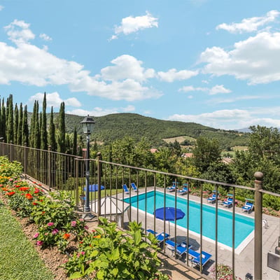 Villa di Monterchi | 18th-Century Palazzo on 60 Acres with Private Lake