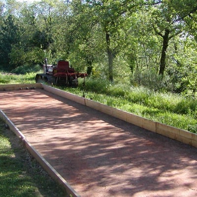 The Boules court