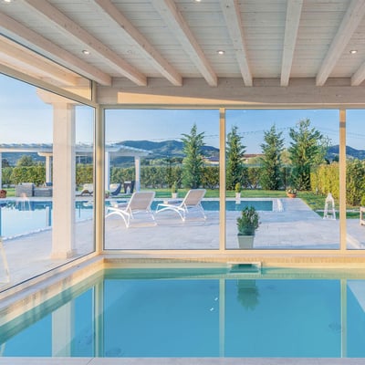 Villa Chiara | Wheelchair-Accessible Contemporary Villa for 10-13 with Private Spa Near Montecatini Terme