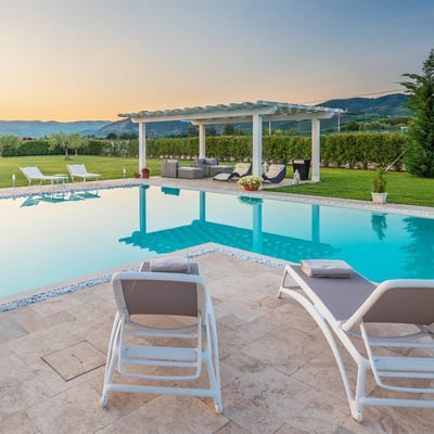 Villa Chiara | Wheelchair-Accessible Contemporary Villa for 10-13 with Private Spa Near Montecatini Terme