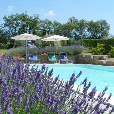 Castelonchio | Lakeside Villa for 6 with Pool by Tuoro sul Trasimeno
