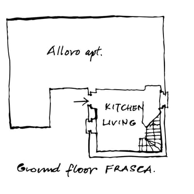 Frasca | Apartment and shared pool close to a village