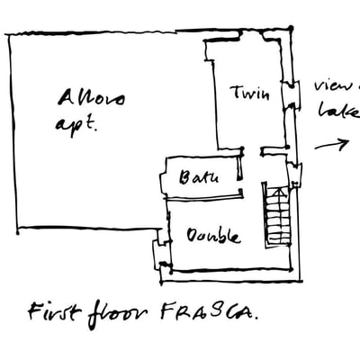 Frasca | Apartment and shared pool close to a village