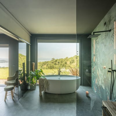 Villa Feronia | Luxury lakeside villa and pool, Passignano