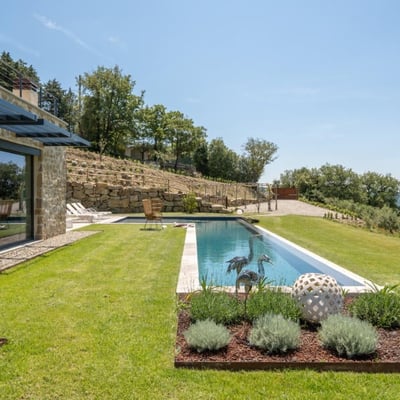 Villa Feronia | Luxury lakeside villa and pool, Passignano