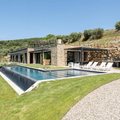 Villa Feronia | Luxury lakeside villa and pool, Passignano