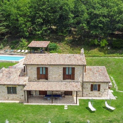 Casa Umbra | Private Valley Villa and Pool for 6 Near Todi