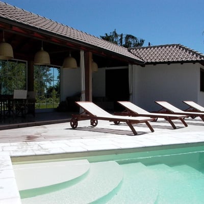 Erno | Luxury waterfront villa with a private beach and golf course