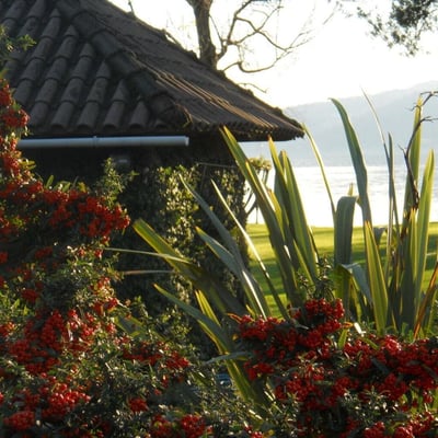 Erno | Luxury waterfront villa with a private beach and golf course