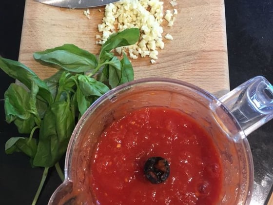 Smoky Aubergine Pasta
