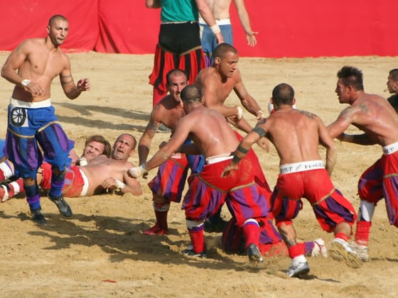 Calcio Storico 2026 in Florence, Italy