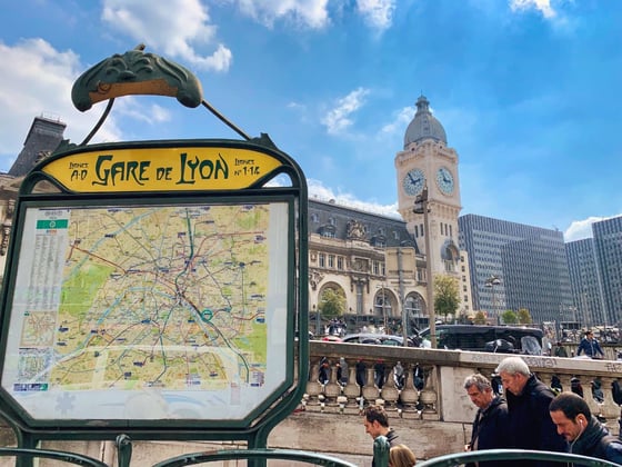 London to Italy by Train