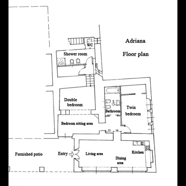 Floor Plan of Adriana