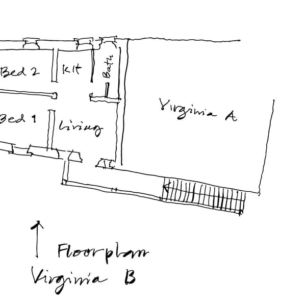 Floor Plan of Virginia B