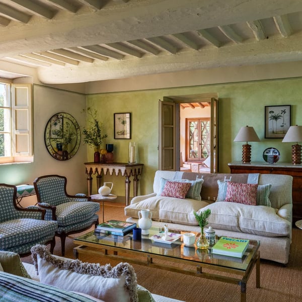 Villa Fobbia main living room