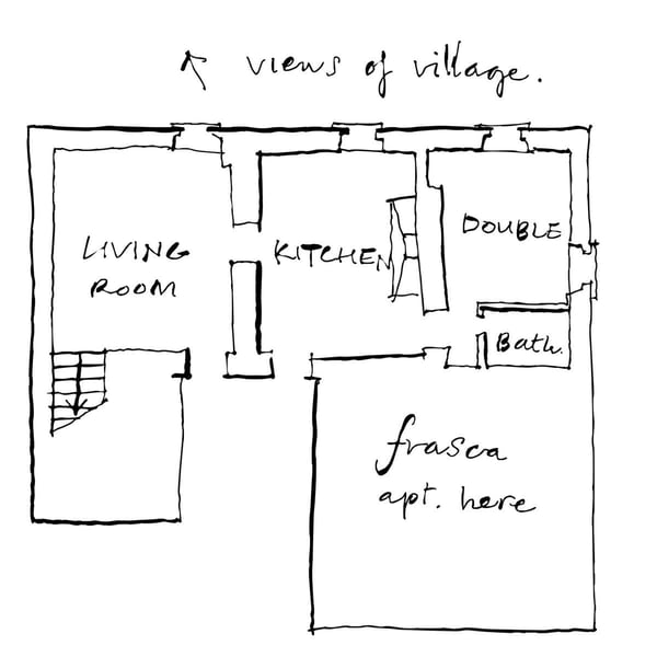 Ground floor of Alloro