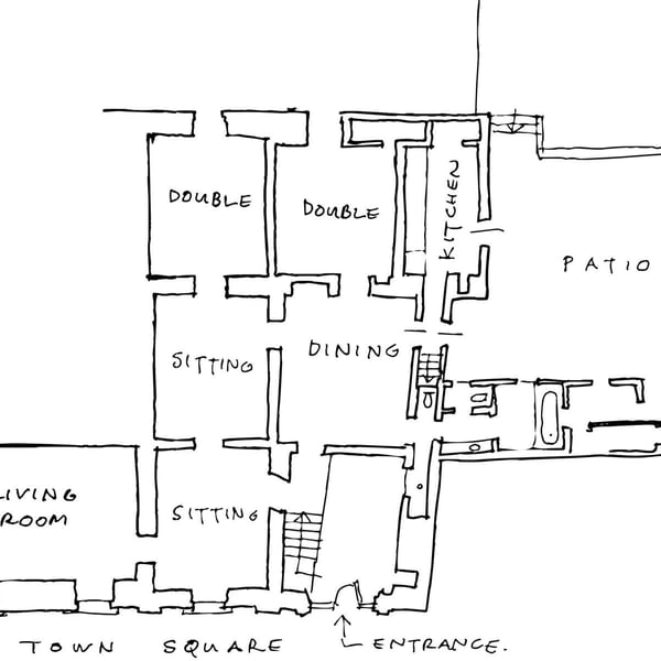 Ground floor of Palazzo Giustiniani