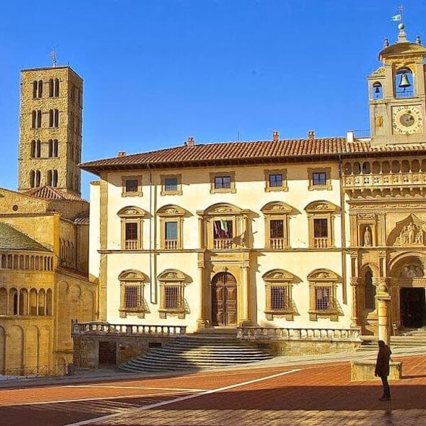 The frescoes of Piero della Francesca are worth a visit in nearby Arezzo