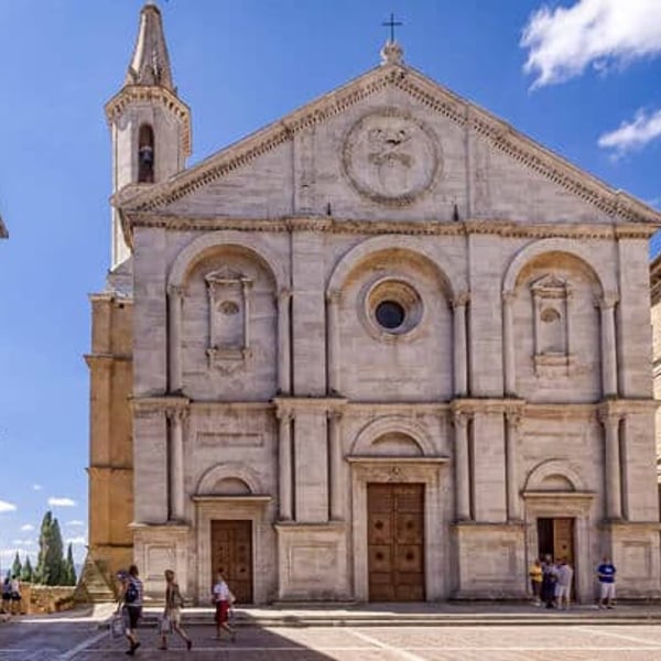 Pienza and the Val d'Orcia are about an hour away