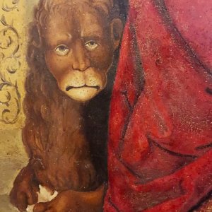 casole-museum00001 Human face lion