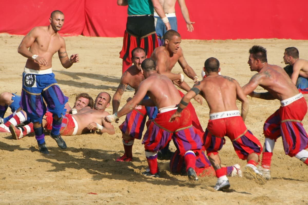 Calcio Storico 2026 in Florence, Italy